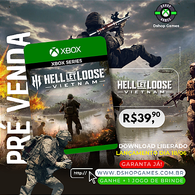 Hell Let Loose: Vietnam — Xbox Series S/X (Mídia Digital)