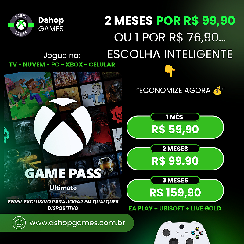 Game Pass Ultimate — Exclusiva